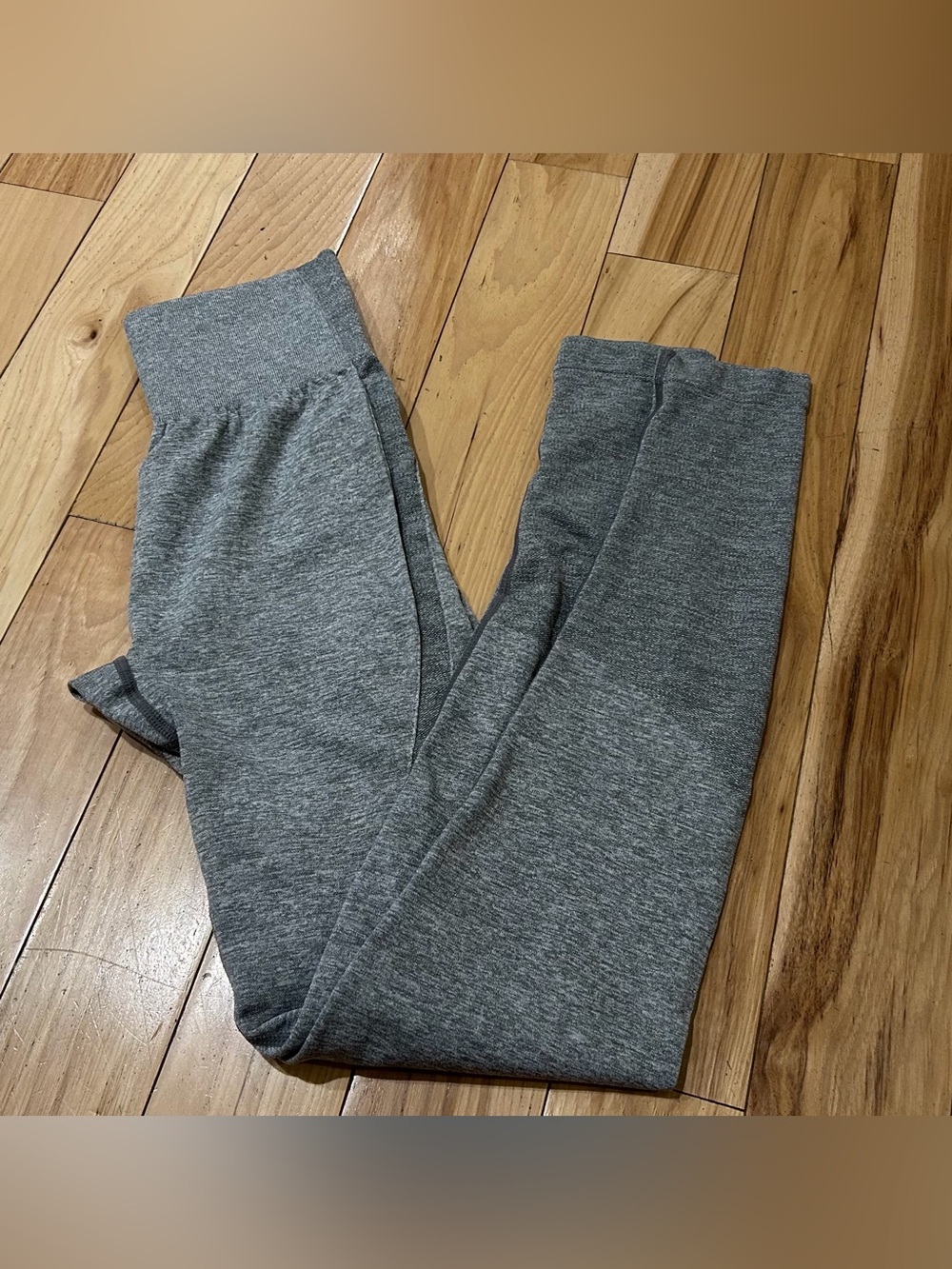 Laki Seamless High Waisted Grey Activewear Athletic Leggings - Women’s Size XS